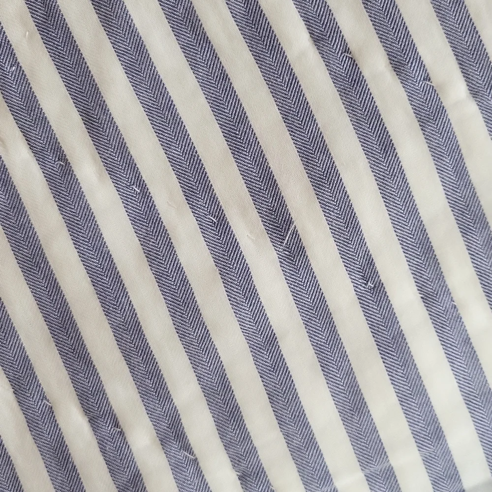 POTTERY BARN KIDS Nautical Organic Cole Toddler Baby Crib Quilt / Bed Skirt Set